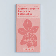 baron von solemacher strawberry seeds Alpine Strawberry Baron Von Solemacher Plant Seeds