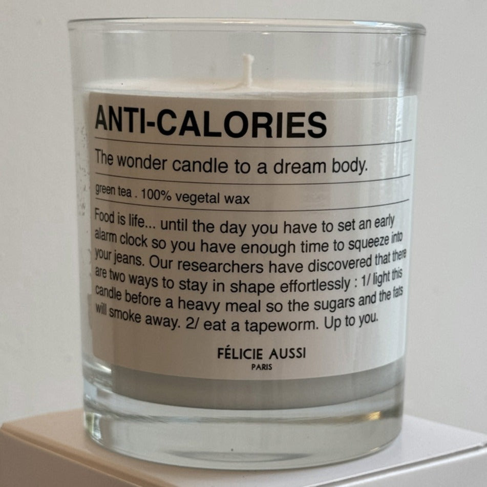 ANTI-CALORIES SCENTED CANDLE | GREEN TEA
