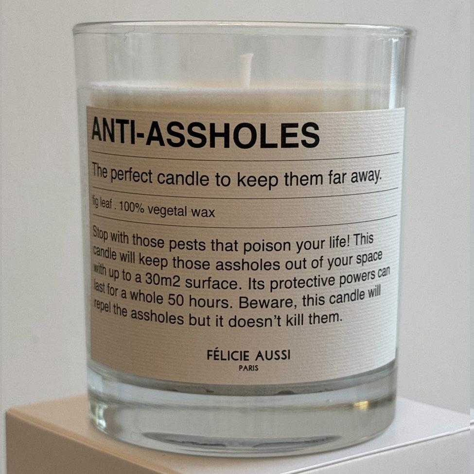 ANTI-ASSHOLES SCENTED CANDLE | FIG LEAF
