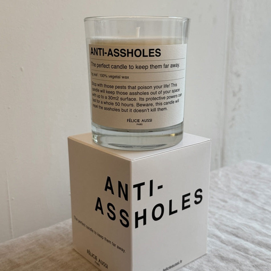 ANTI-ASSHOLES BOUGIES CANDLE | FIG LEAF