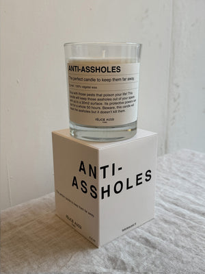 ANTI-ASSHOLES SCENTED CANDLE