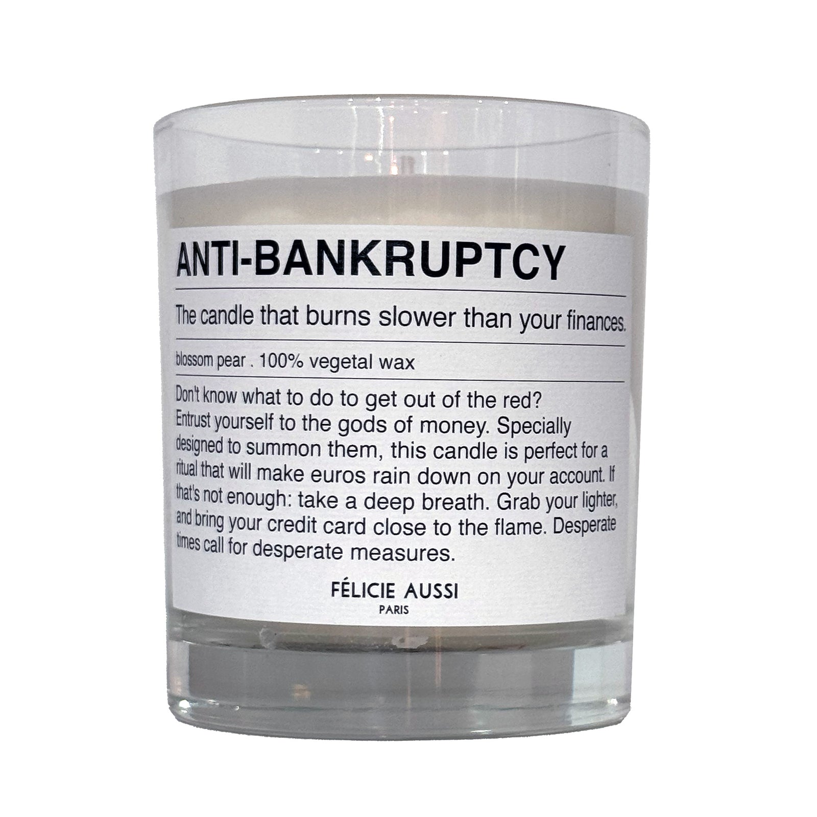 ANTI-BANKRUPTCY BOUGIES CANDLE | BLOSSOM PEAR