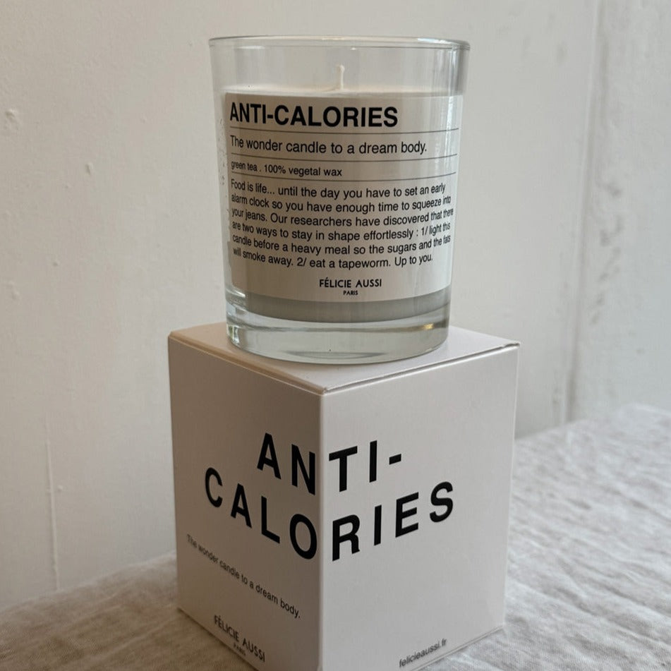 ANTI-CALORIES SCENTED CANDLE | GREEN TEA