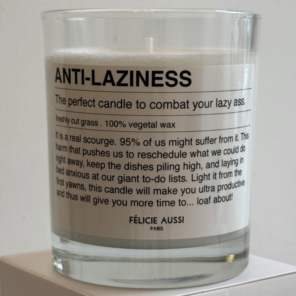 ANTI-LAZINESS SCENTED CANDLE