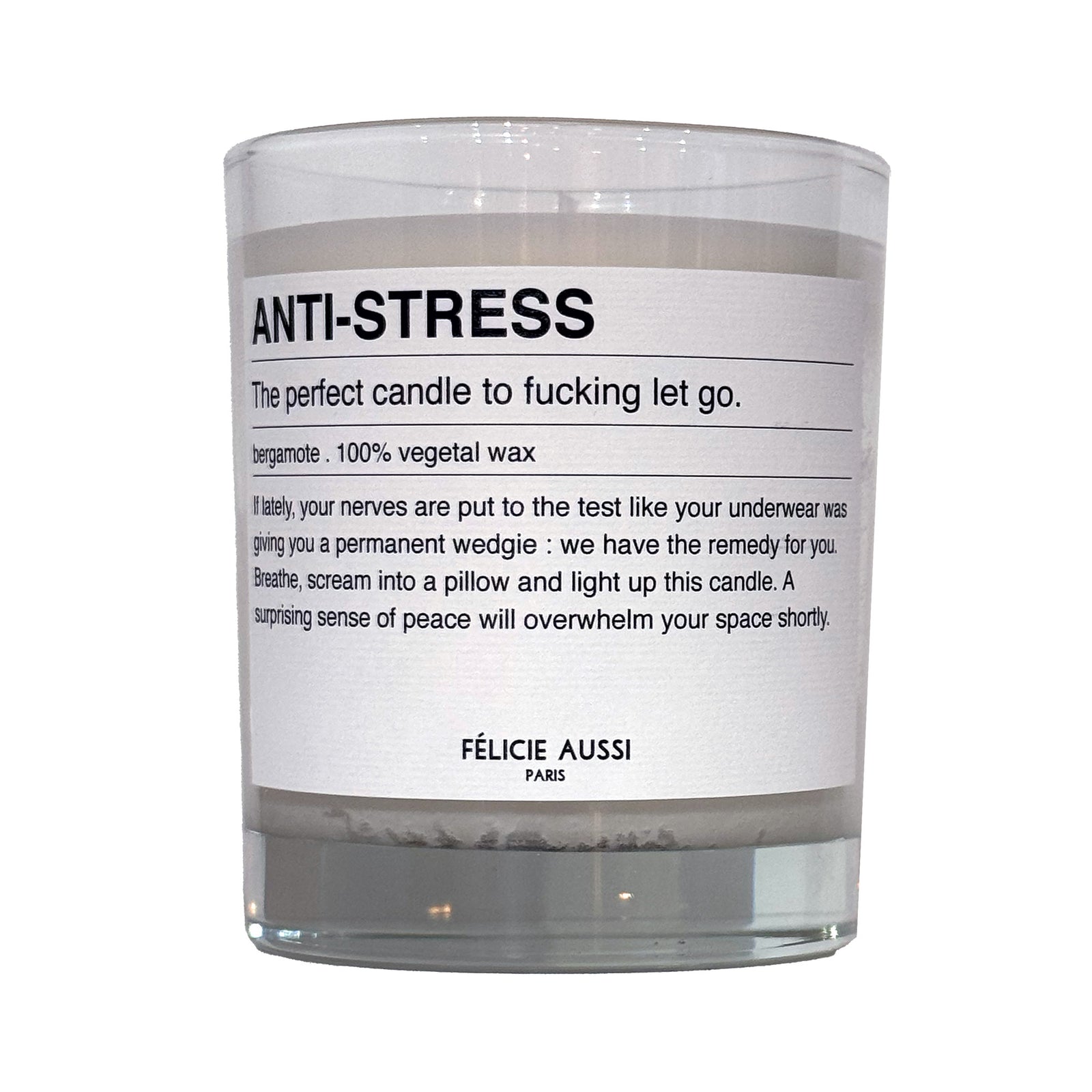 ANTI-STRESS SCENTED CANDLE | BERGAMOTE