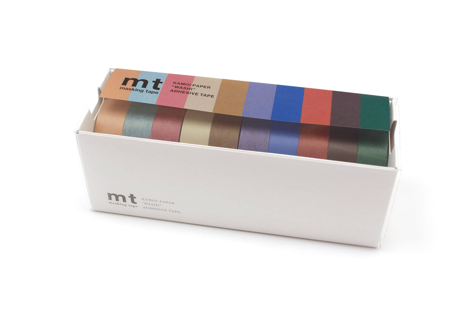 Washi Tape Gift Box | 10 Dark Colours