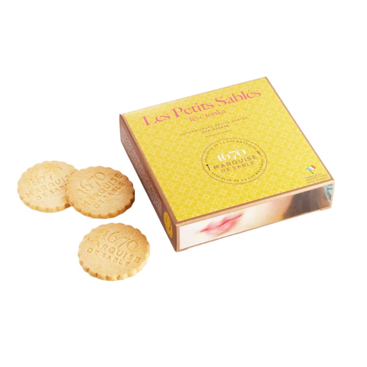 Tonka Bean Shortbread Cookies Box