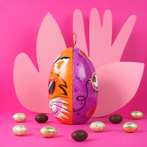 Easter Egg - Crispy Gianduja Dark Chocolate
