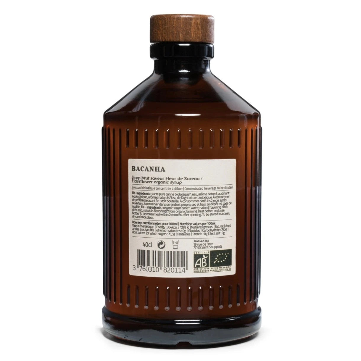 Raw Elderflower Syrup - Organic