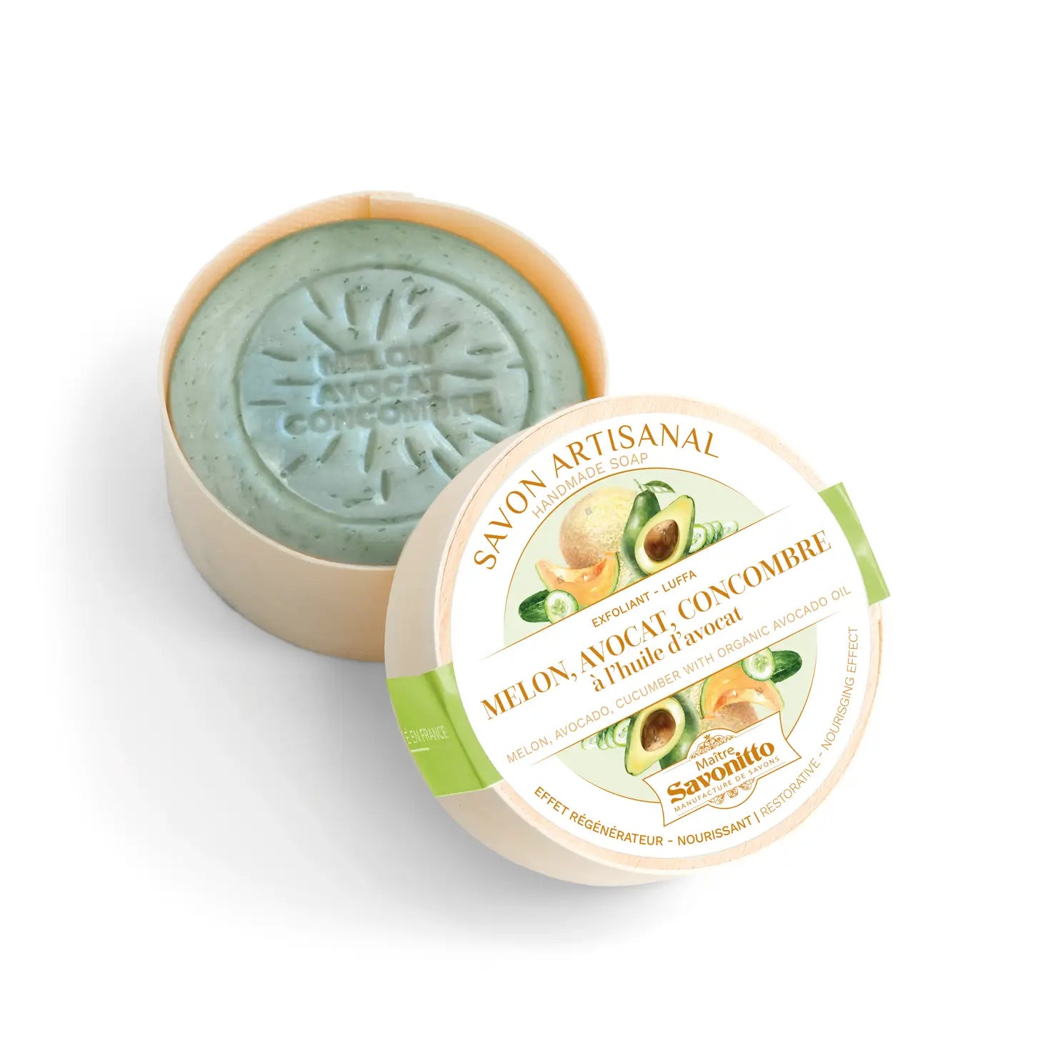 Melon Avocado Cucumber Scrub