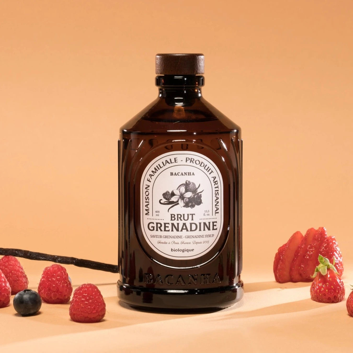 Raw Grenadine Syrup - Organic