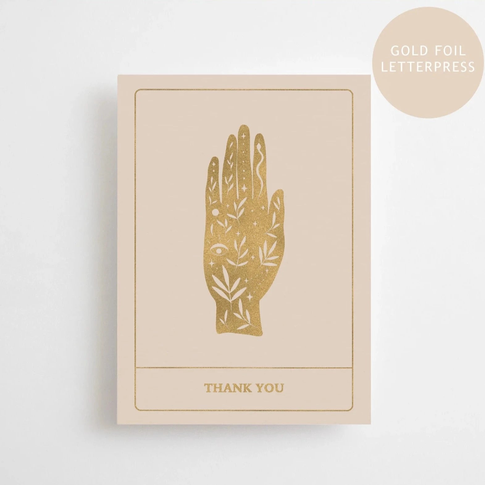 THANK YOU | GOLD EDITION | POSTCARD
