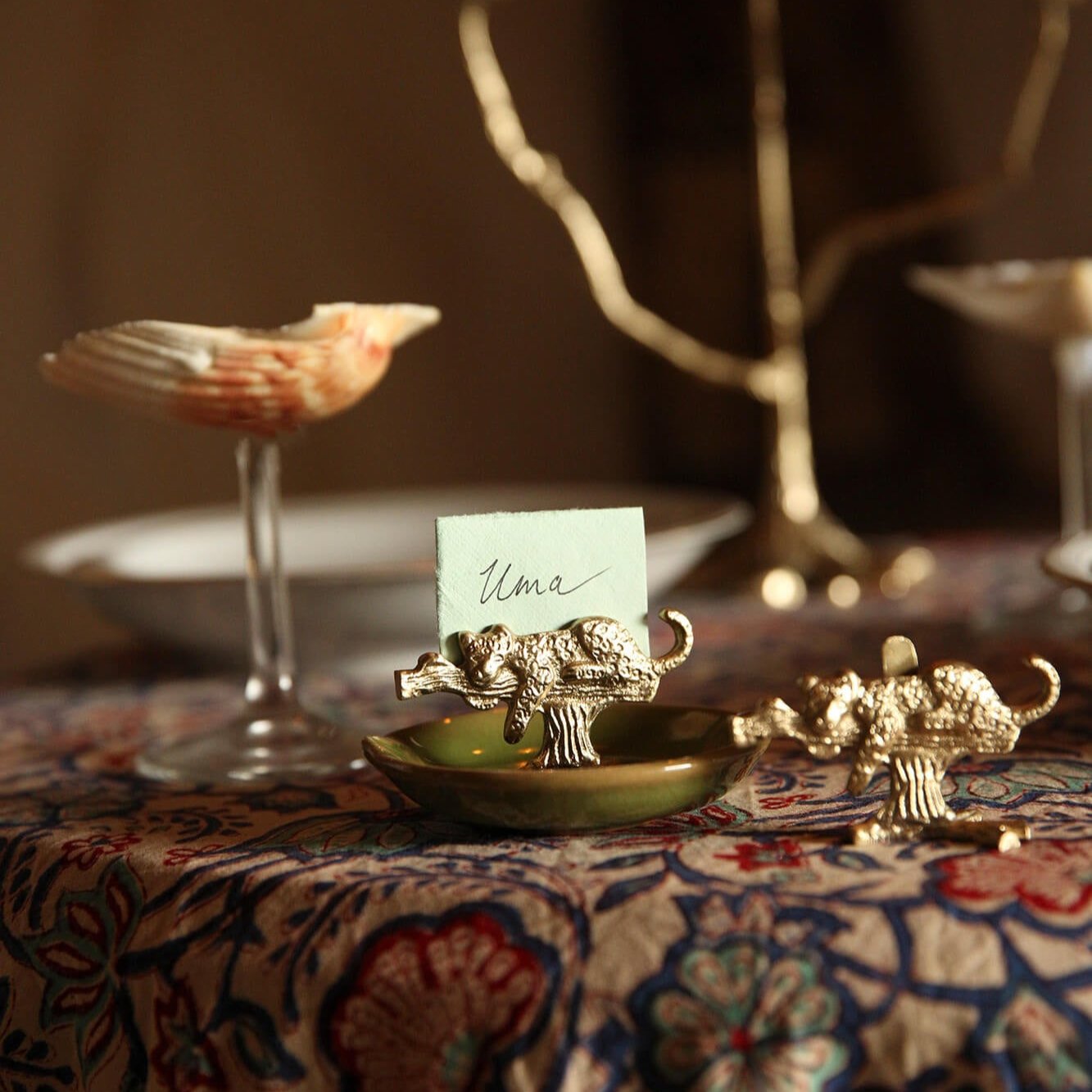 Jenna Leopard Card Holder