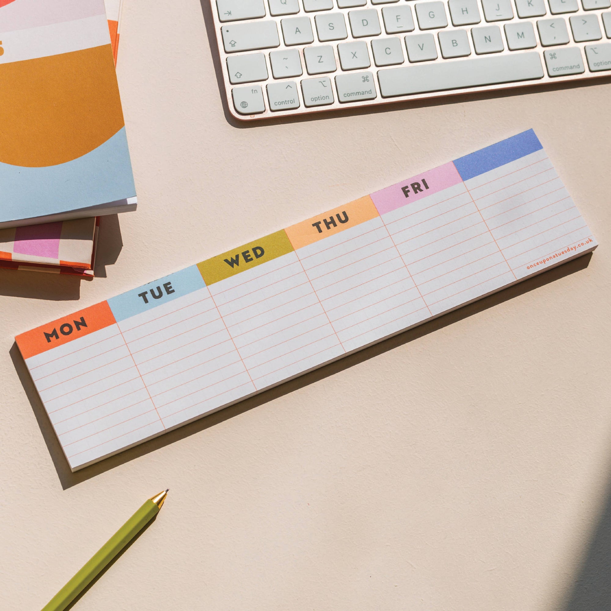 good tuesday keyboard weekly planner
