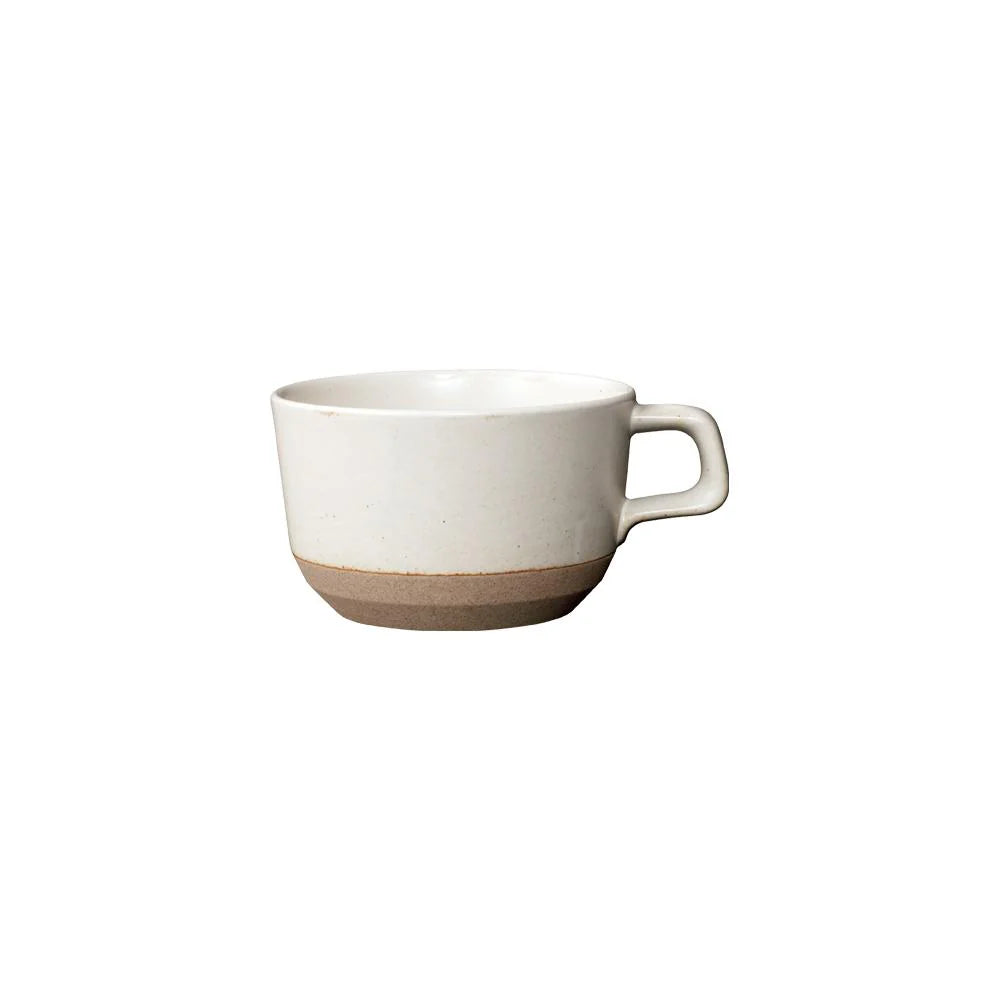 kinto tea mug in beige
