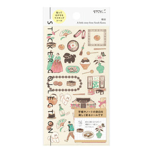 Sticker Korean Motifs