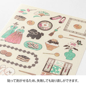 Sticker Korean Motifs