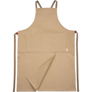 Split Front Canvas Apron