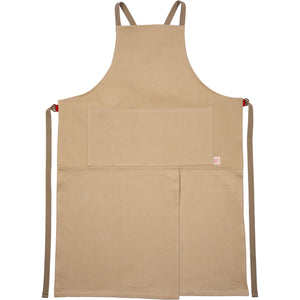 Split Front Canvas Apron