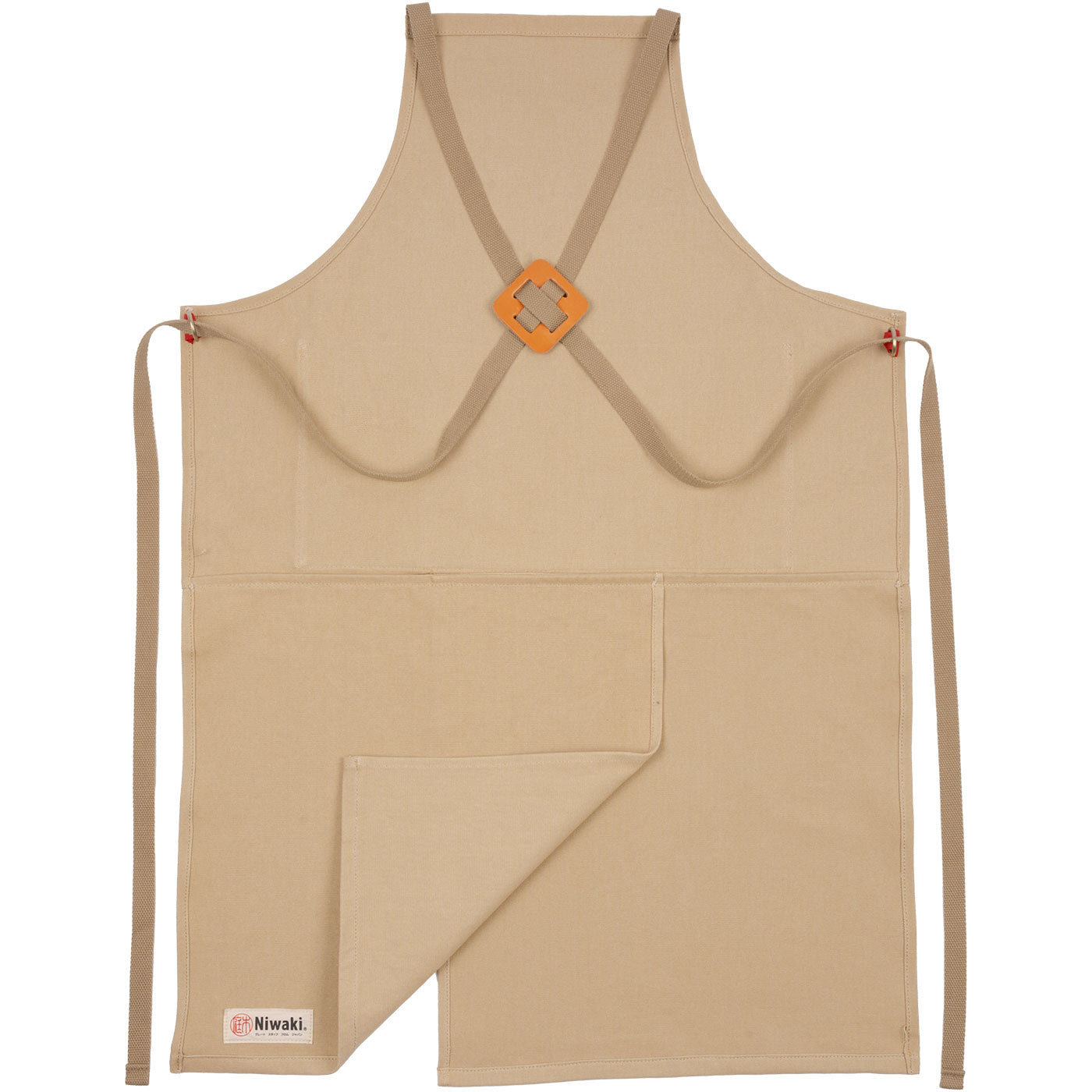 Split Front Canvas Apron