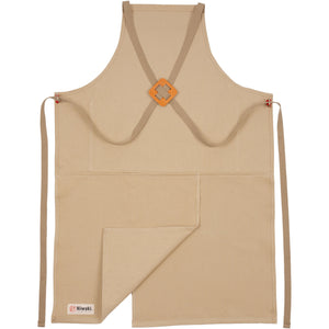 Split Front Canvas Apron