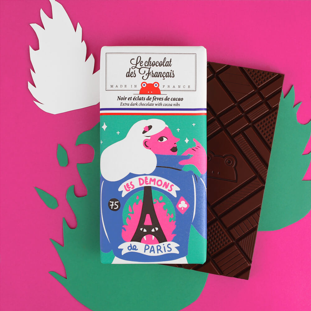 Extra Dark Chocolate & Cocoa Nibs | Organic