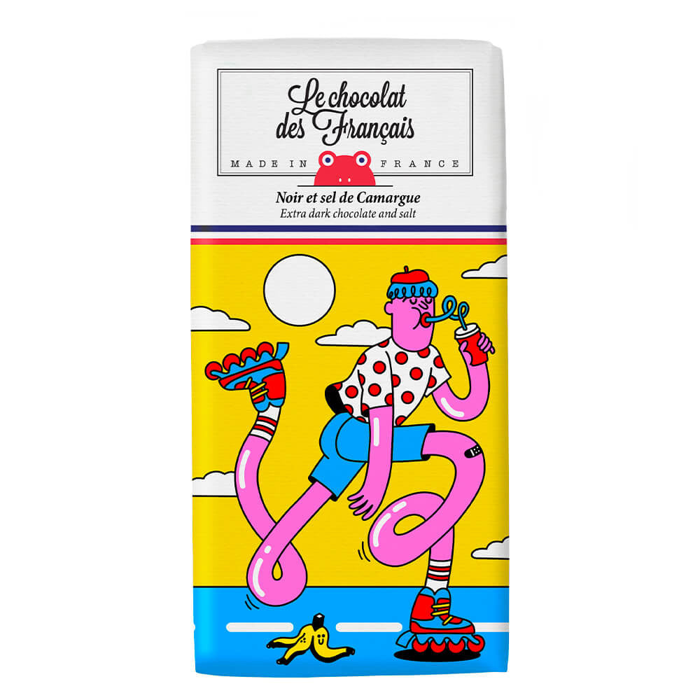 Extra dark chocolate & salt from Camargue | Organic