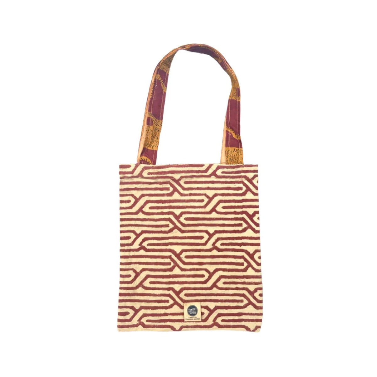Tiger Mini Tote Bag | Hand Block Printed
