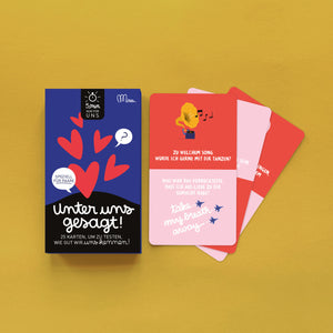 Unter uns gesagt! Card Game