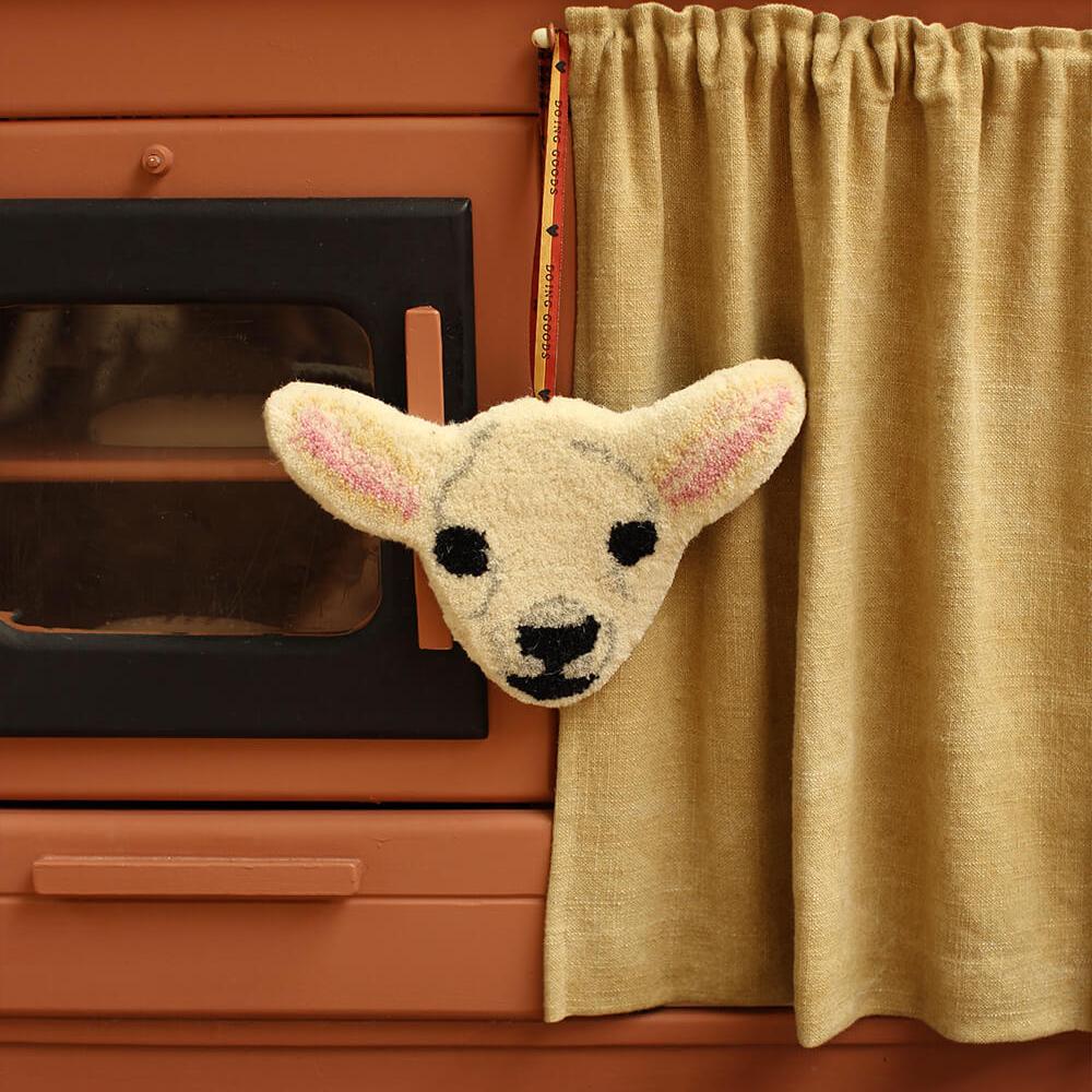 Wolliges Lamm Geschenkanhänger