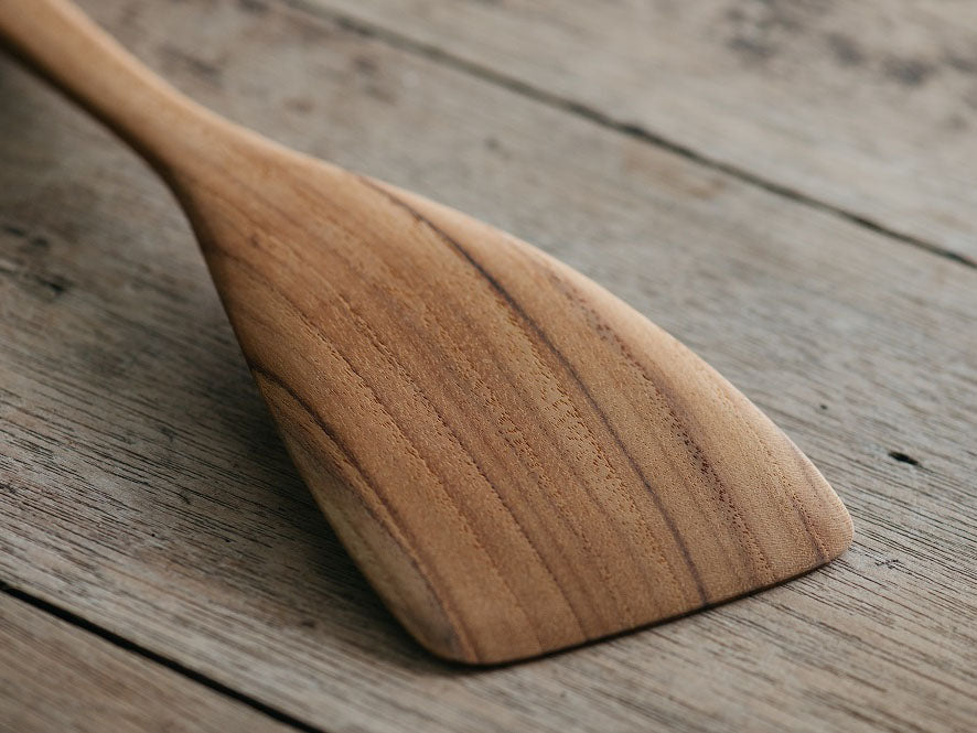 Teak Wood Frying Paddle