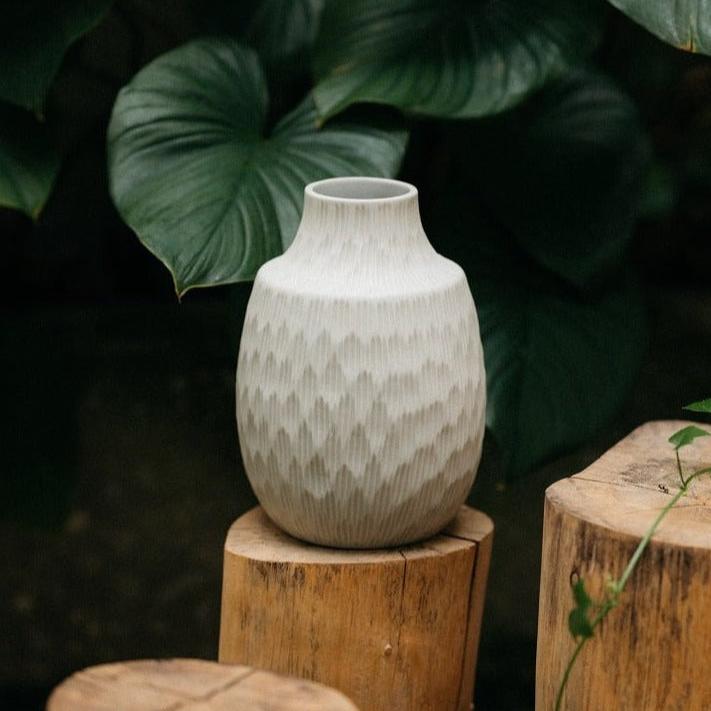 White Urn Vase Large