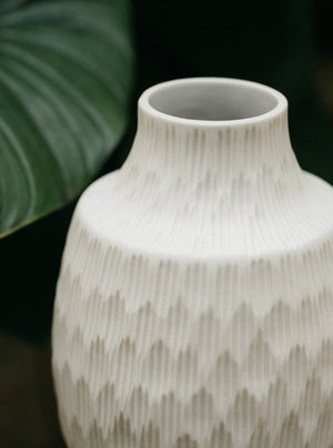 White Urn Vase Large
