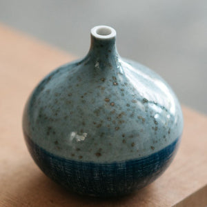 Glazed Gourd Vase