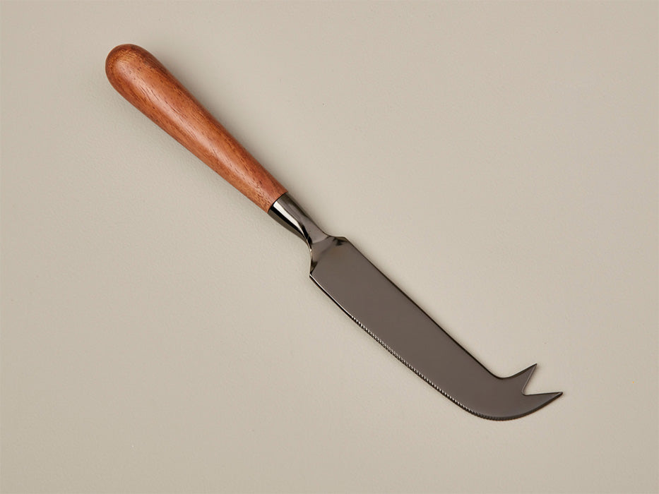 Onyx & Wood Cheese Knife
