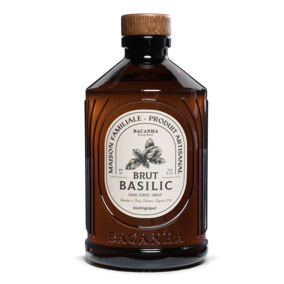 Sirop de basilic cru | Biologique