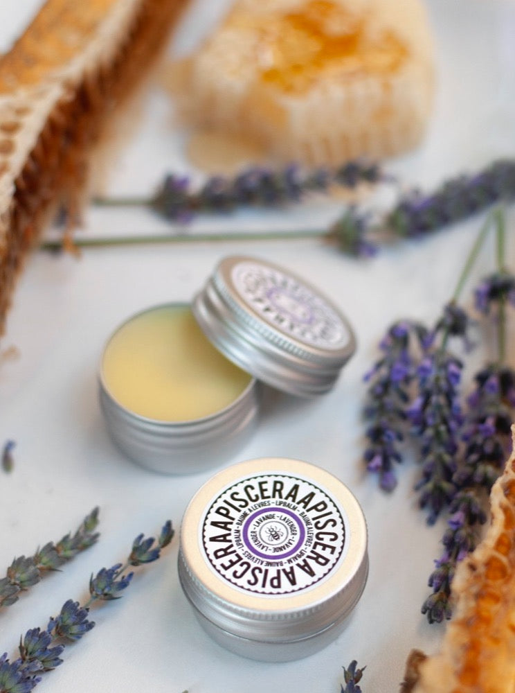 Organic honey and lavender lip balm